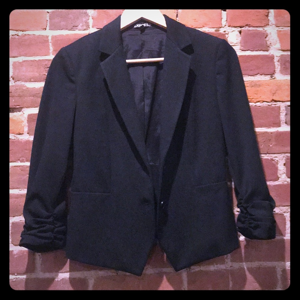 Black Express blazer